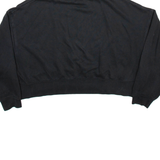 NIKE Womens Sweatshirt Black M
