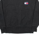 TOMMY HILFIGER Mens Sweatshirt Black XS