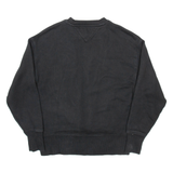 TOMMY HILFIGER Mens Sweatshirt Black XS