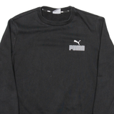 PUMA Womens Sweatshirt Black XS