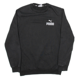 PUMA Womens Sweatshirt Black XS