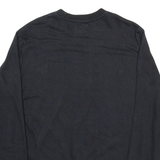 CHAMPION Womens Sweatshirt Black S