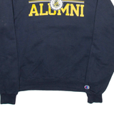 CHAMPION The University Of Akron Mens Sweatshirt Blue 90s USA S