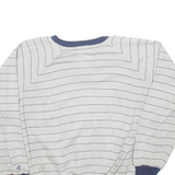 CHAMPION Mens Sweatshirt Grey V-Neck 90s USA L