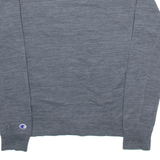 CHAMPION Mens Sweatshirt Grey 90s M
