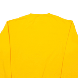 CHAMPION Maryland University Mens Sweatshirt Yellow USA L