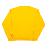 CHAMPION Maryland University Mens Sweatshirt Yellow USA L