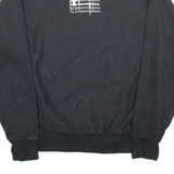 CHAMPION REVERSE WEAVE Womens Sweatshirt Black S