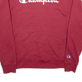 CHAMPION Mens Sweatshirt Red M