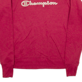 CHAMPION Mens Sweatshirt Red S