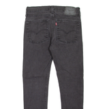 LEVI'S 510 Jeans Mens Black Slim Skinny W30 L30