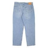 LEVI'S 550 Jeans Mens Blue Relaxed Tapered Stone Wash W38 L32