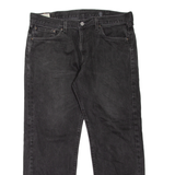 LEVI'S 505 Jeans BIG E Mens Black Regular Straight W38 L30