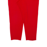 Womens Track Pants Red Tapered M W24 L24