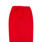 Womens Track Pants Red Tapered M W24 L24