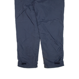 NORMAN WELLS Mens Rain Trousers Blue Nylon Tapered 2XL W32 L31