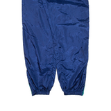 Mens Track Pants Blue Tapered XL W28 L33