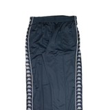 KAPPA Womens Track Pants Blue Straight L W28 L32