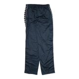 KAPPA Womens Track Pants Blue Straight L W28 L32