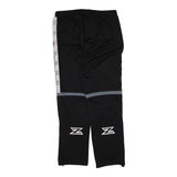 ZONE Mens Track Pants Black Straight XL W33 L30