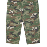 KAILIKELANG Camo Cargo Womens Trousers Green Relaxed Tapered W28 L26