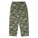 KAILIKELANG Camo Cargo Womens Trousers Green Relaxed Tapered W28 L26