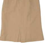 EVAN PICONE Womens Pencil Skirt Beige Knee Length Wool S