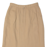 EVAN PICONE Womens Pencil Skirt Beige Knee Length Wool S