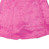 ZARA Womens Skort Skirt Pink Short Viscose XS
