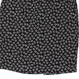 LIZ CLAIREBORNE Womens Pencil Skirt Black Knee Length Floral M