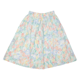 ALFRED DUNNER Womens A-Line Skirt Green Knee Length Floral M