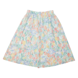 ALFRED DUNNER Womens A-Line Skirt Green Knee Length Floral M