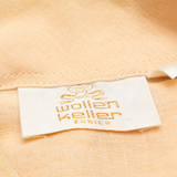 WOLLEN KELLER Womens Shirt Orange Collared S