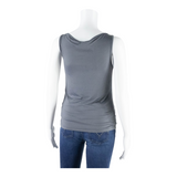 Eastern Inspired Stretch Lace Womens Blouse Green Collared Floral M