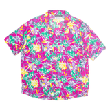 SANDRA INGRISH Womens Printed Shirt Purple Collared Floral L