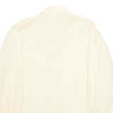 MARIO ROSELLA Womens Shirt Yellow Collared Long Sleeve L