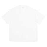 BEECHERS BROOK Womens Blouse White Collared L