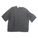 ZAPA Womens Printed Blouse Black Spotted L