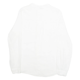 Womens Blouse White Long Sleeve M