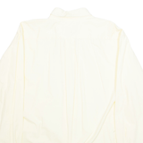 U.C OF BENETTON Womens Shirt Yellow Collared Long Sleeve L