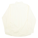 U.C OF BENETTON Womens Shirt Yellow Collared Long Sleeve L