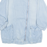 PROMOD Womens Blouse Blue 3/4 Sleeve L