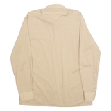 FAMILY FASHION Womens Shirt Beige Collared Long Sleeve XL