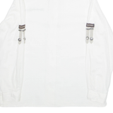 KASTELRUTHER SPATZEN Womens Blouse White Collared Long Sleeve L