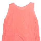 ALKENA Womens Blouse Pink Sleeveless M