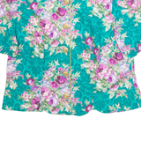 JESSICA HOWARD Womens Printed Shirt Green Floral M