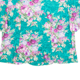 JESSICA HOWARD Womens Printed Shirt Green Floral M