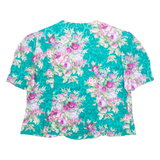 JESSICA HOWARD Womens Printed Shirt Green Floral M