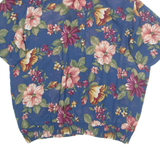 ALFRED DUNNER Womens Printed Top Beige Collared Floral M