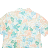 CRICKET LANE Womens Printed Blouse Blue Collared Floral L